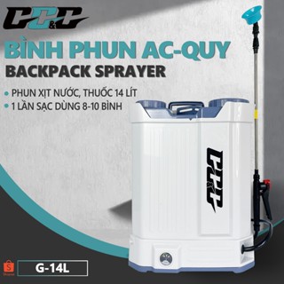   TẶNG ĐẦY ĐỦ PHỤ KIỆN  BÌNH PHUN BÌNH XỊT THUỐC SÂU CHÍNH HÃNG GGG. DUNG TÍCH 14L 16L 20L ÁP LỰC SIÊU MẠNH 