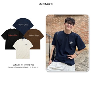  Áo Thun Thêu Myst Tee Local Brand LUNACY Áo Phông Basic Unisex Chất Cotton Form Rộng Nam Nữ 