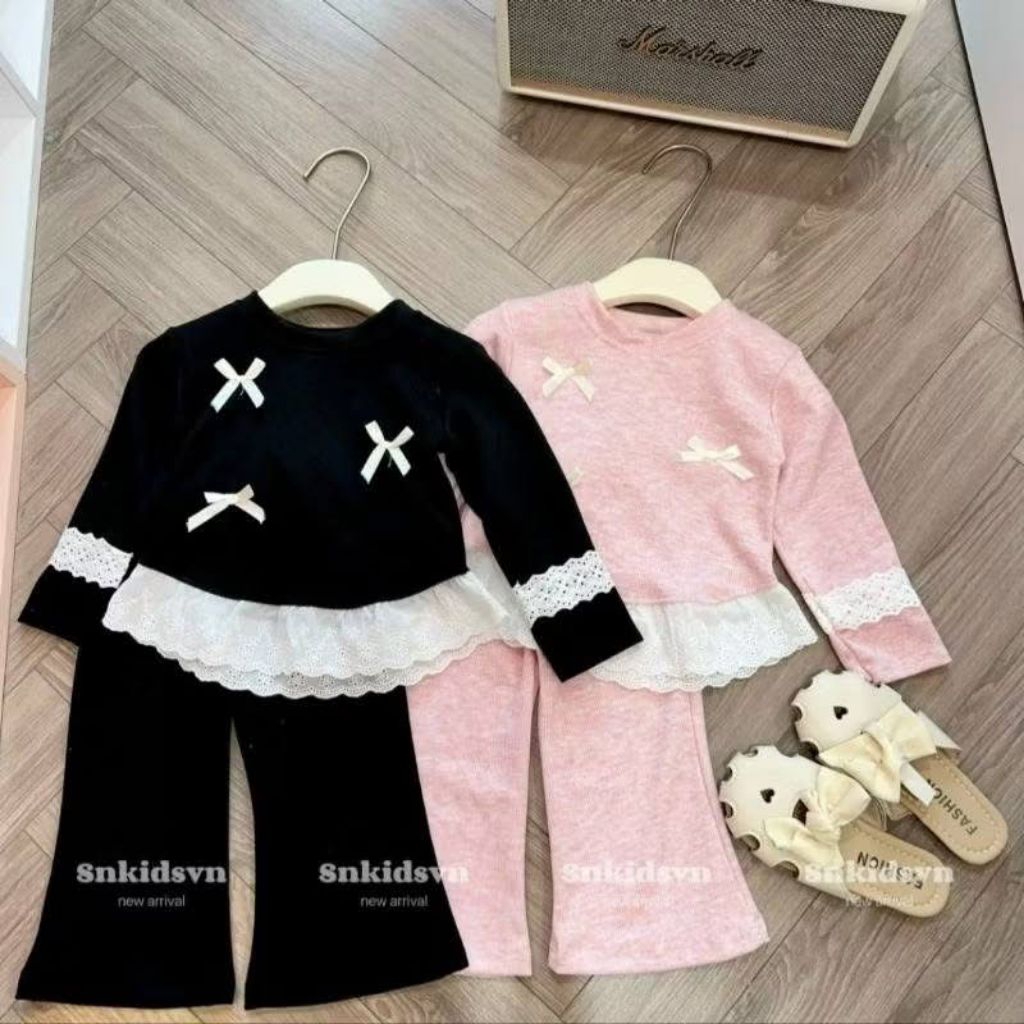 8 đến 28kg.set bộ thu đông cho bé gái.quần ao tay dài cho bé.đồ giữ ấm cho bé gái