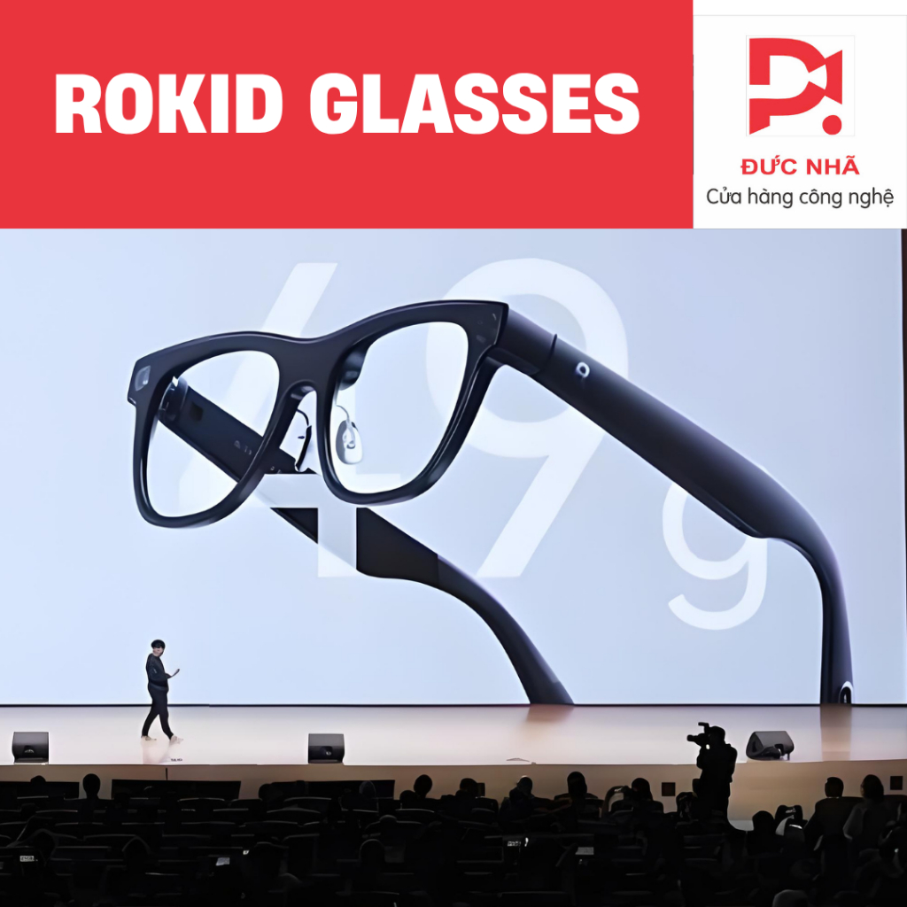 [Tặng che led+DánChốngXước] Rokid AI Glass - Chatgpt ra lệnh giọng nói bằng tiếng Việt, phiên dịch 8