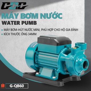  Máy bơm nước hút nước GGG - G-QB60 550W thương hiệu Thái Lan máy chính hãng Bảo Hành 06 tháng 