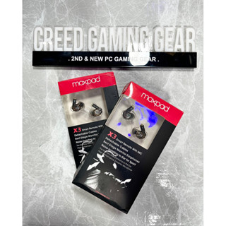   Kèm Soundcard Hyperx  Tai nghe IEM MOXPAD X3 - Bass Mid tốt có mic dây tháo rời chơi FPS  tai nghe anh Độ Mixi 