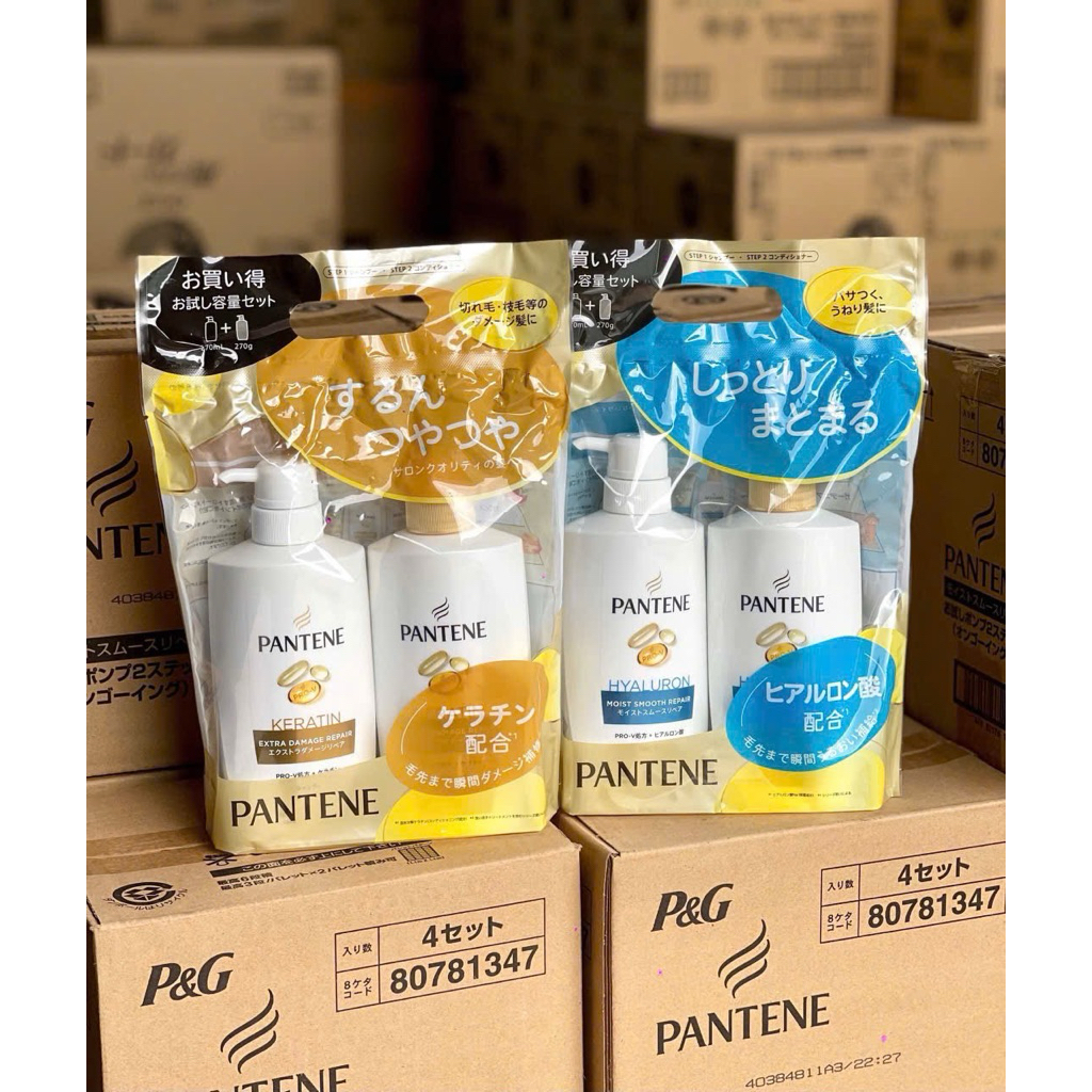 Dầu gội Pantene Nhật Bản gội và xả