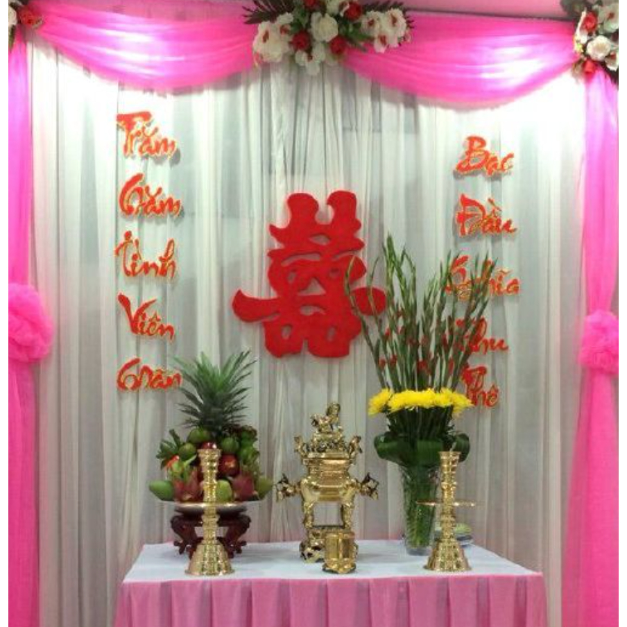 [WEDDING] COMBO PHỤ KIỆN CƯỚI KHÁCH ĐẶT