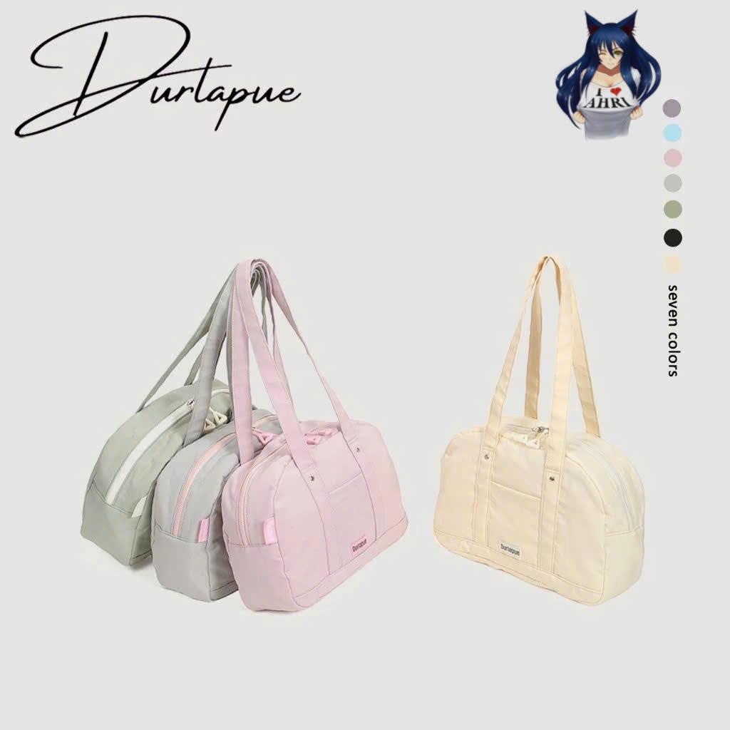 【AHRI】(Durlapue) Thiết kế chống thấm nước Túi xách Nylon dung tích lớn nhiều màu đỉnh cấp Vippro hẹ hẹ 60912024