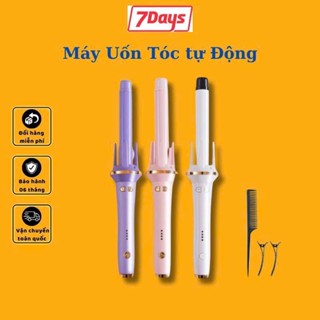 Máy uốn tóc xoăn tự động 28mm 7Days Smile Automatic Curler cao cấp kiểu Hàn Quốc UT04
