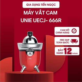 [SP MỚI] Máy vắt cam UNIE UECJ-666 công suất 100W, dung tích bình chứa 500ml, lưới lọc inox 304, bảo hành 12 tháng