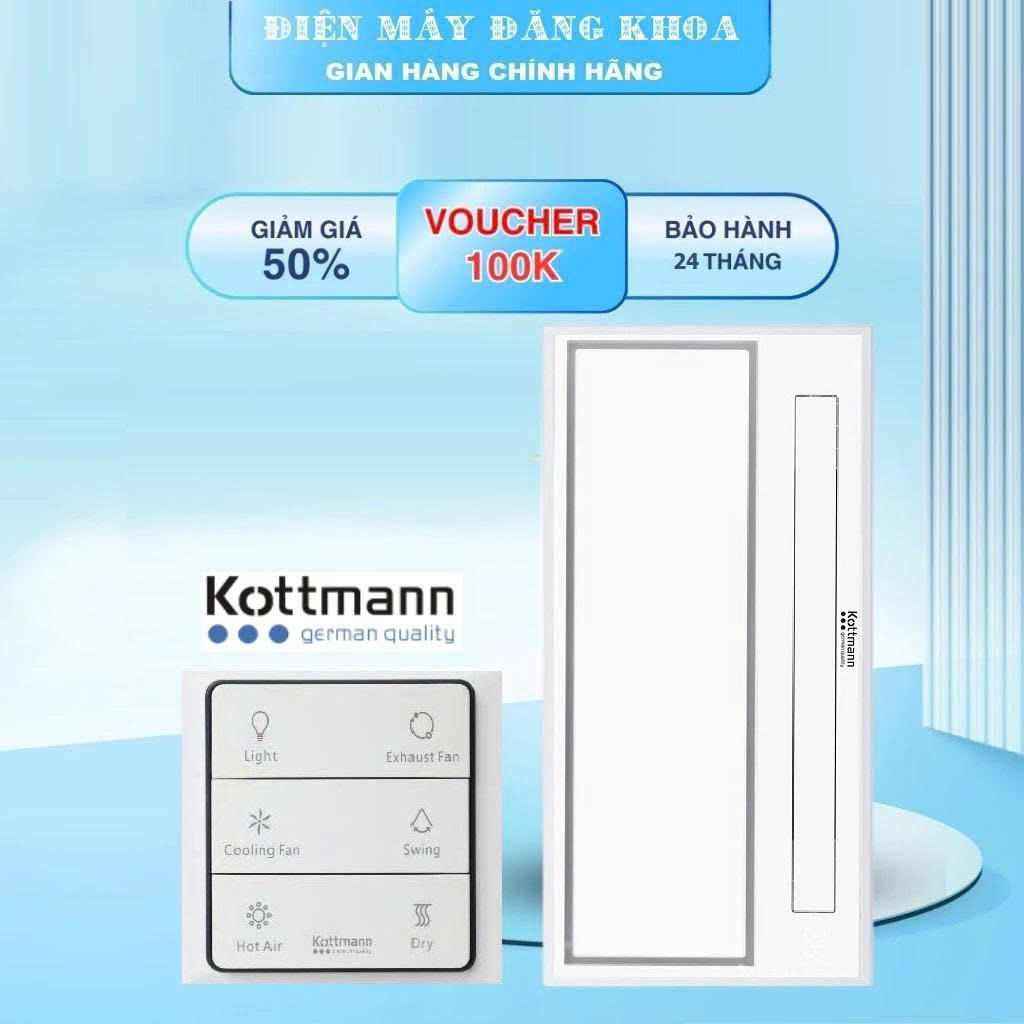 Quạt đa năng Kottmann K8 5 trong 1