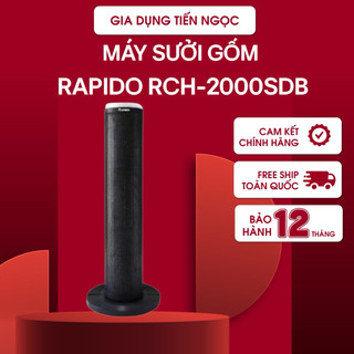  Máy sưởi gốm Rapido công nghệ sưởi PTC Ceramic nhanh tiết kiệm điện bảo hành 12 tháng 