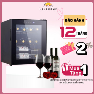 Tủ bảo quản rượu vang thông minh 48L sức chứa 12 chai làm lạnh bằng khí nén ga R600a