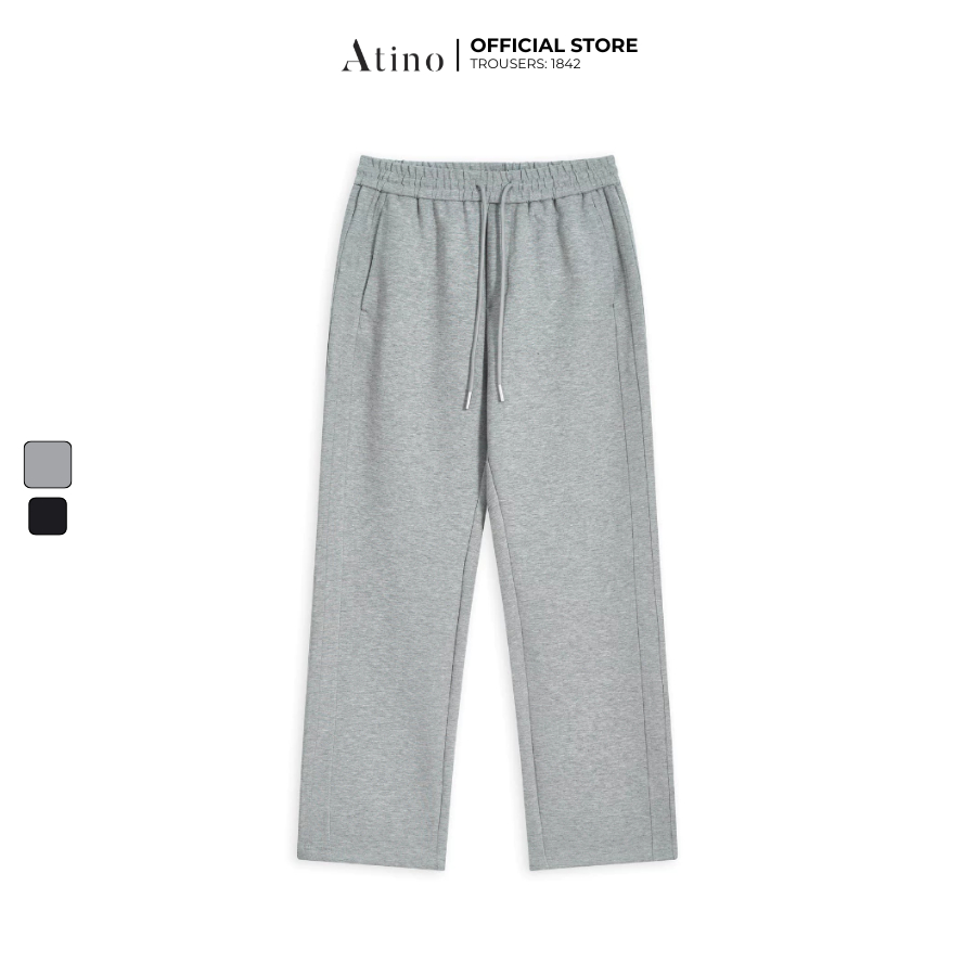 Quần Nỉ Dài Atino Dáng Loose 65% Cotton 35% Polyester Mềm Mại Thoải Mái L.2.1842