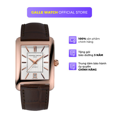 Đồng hồ Nam Frederique Constant Automatic FC-303V4C4 kính Sapphire dây da đeo tay cao cấp chính hãng