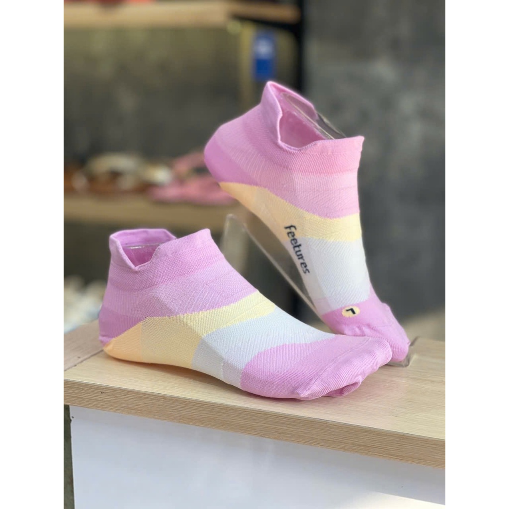 Tất Feetures thấp cổ (Hồng cam)