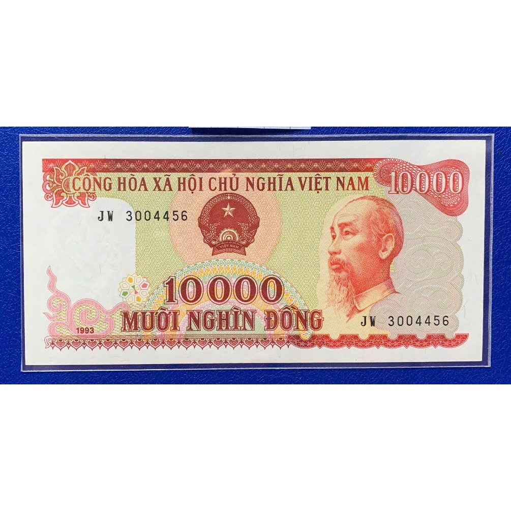 Sưu tầm 1 tờ 10 ngàn đỏ hoa hậu chất lượng 95-99%