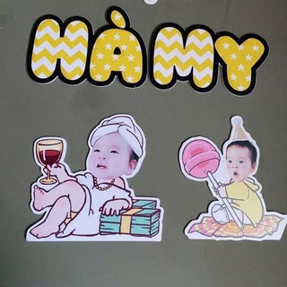 [MS 01-50] Chibi sinh nhật BÉ TRAI (MS 1-50)