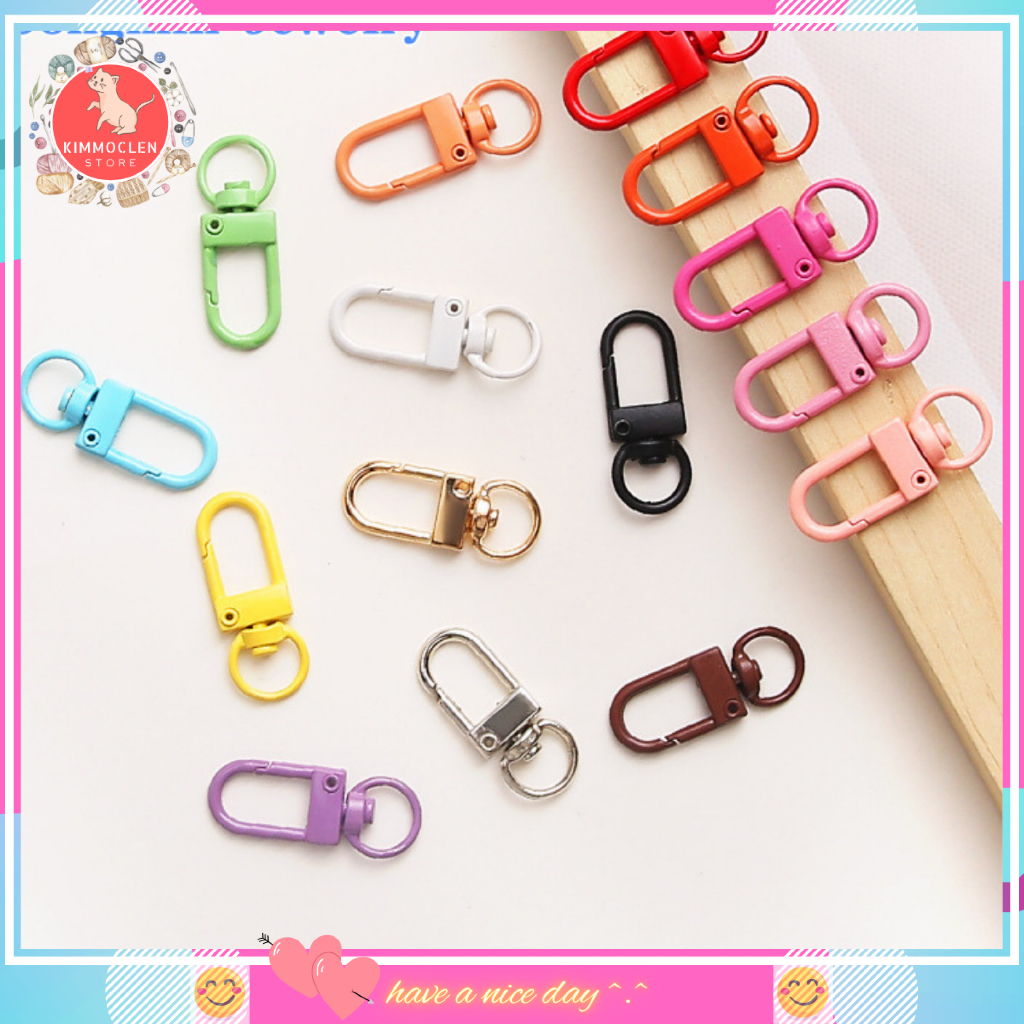Set 20 cái Đầu Móc Túi Xách Càng Cua  Phụ Kiện Handmade Bag Len Diy