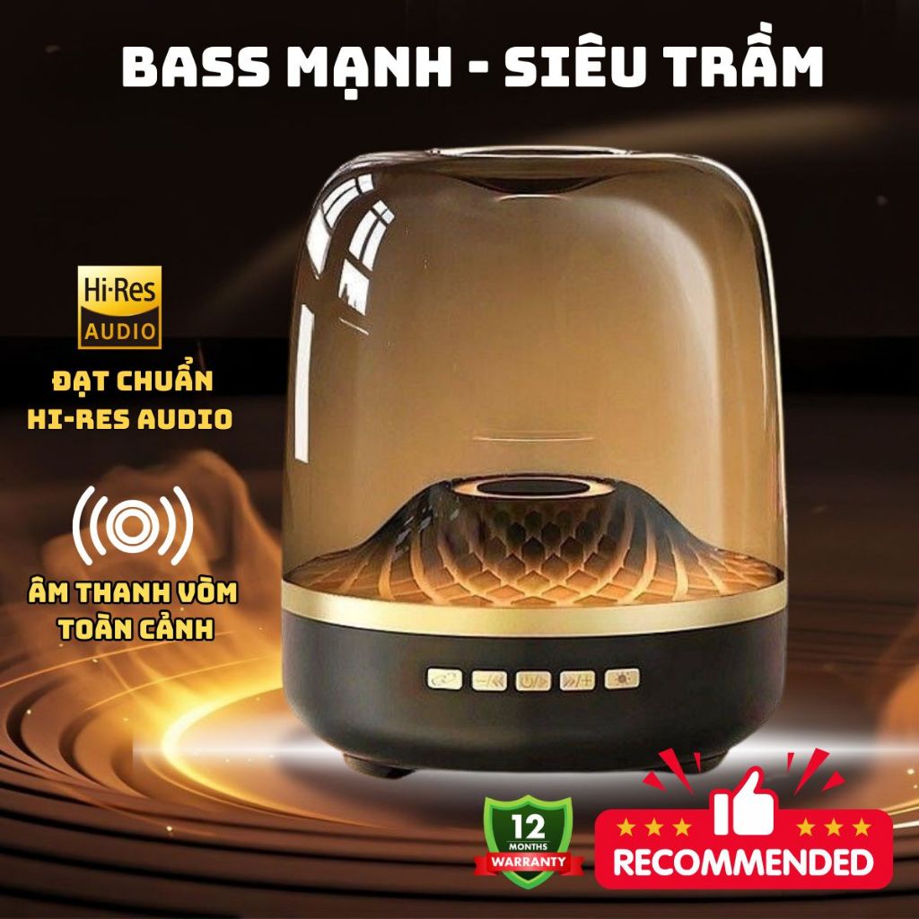 Loa Bluetooth-Loa Vi Tính-Loa Nghe Nhạc • Bass Mạnh  • Âm Thanh Vòm 12D •  Led RGB • BH 12 Tháng
