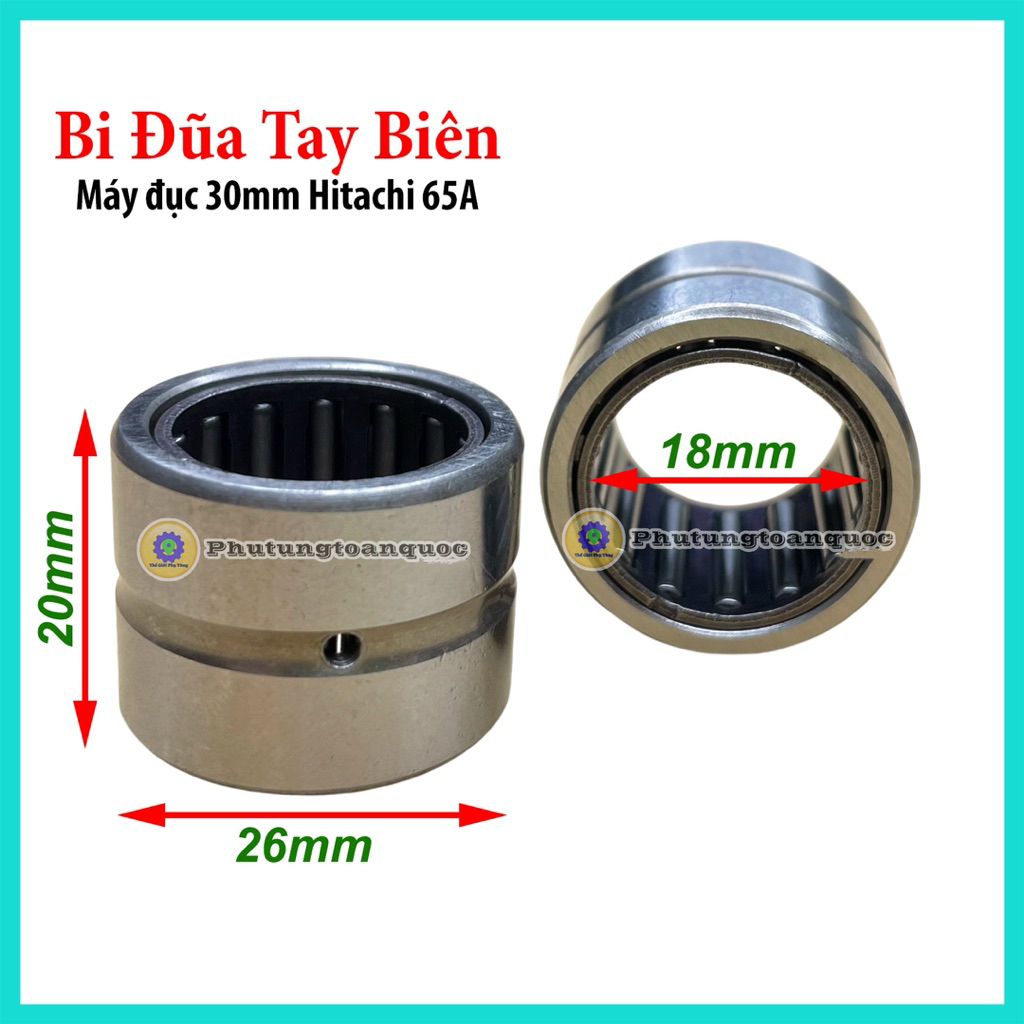 Bi Đũa Lắp Vào Tay Biên Máy Khoan Đục Hitachi PH-65A, HiKOKI PH-65A, Dùng Chung Các Hãng Đục 30mm Tr