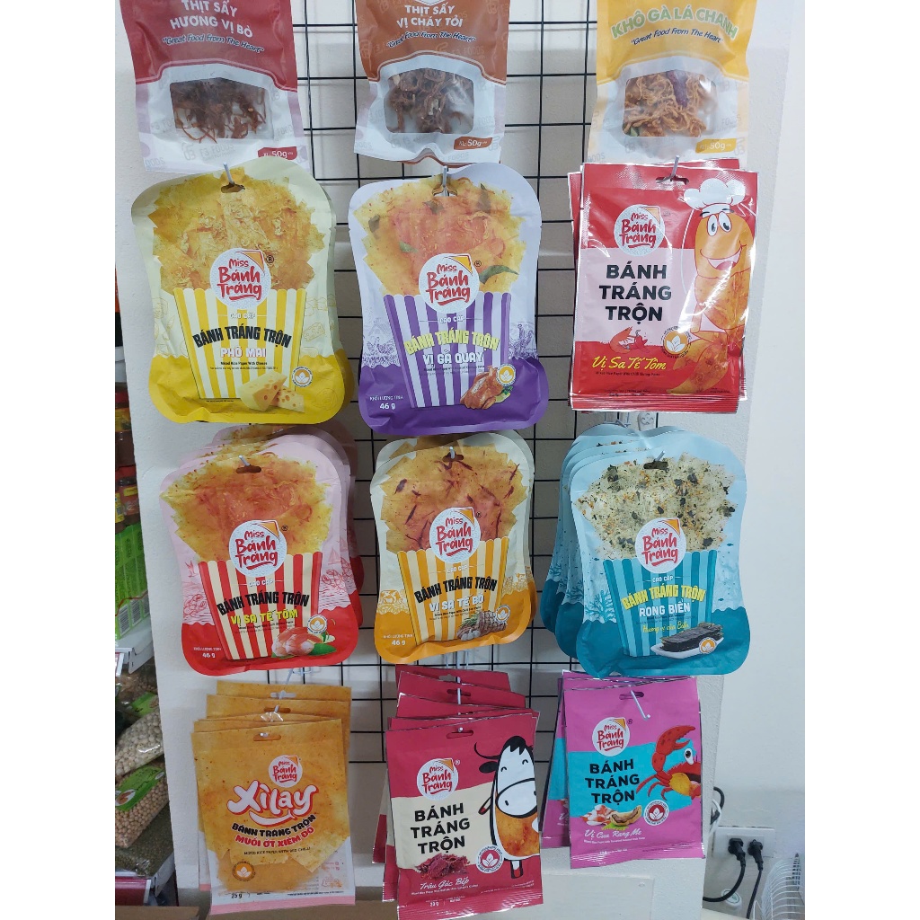 [Hàng chính hãng] Combo 20 gói bánh tráng trộn miss gói to mix đủ vị