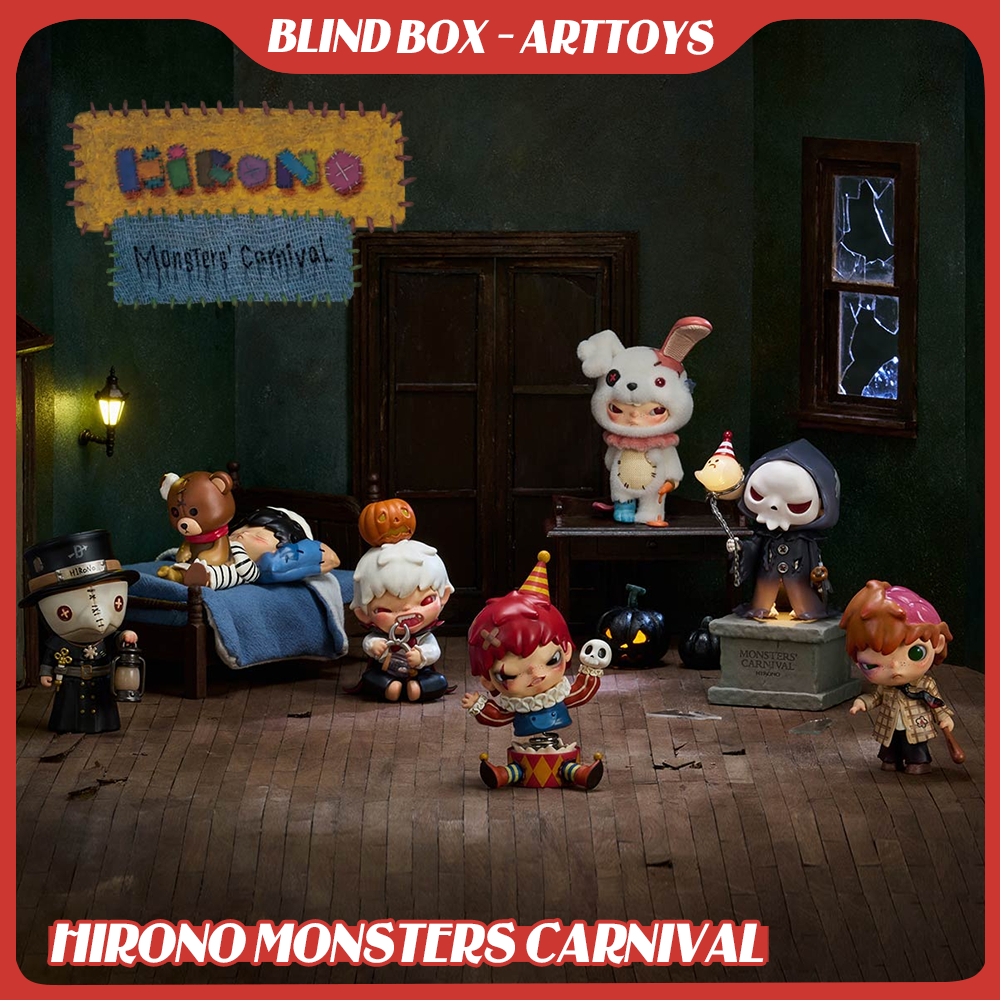MÔ HÌNH BLIND BOX HIRONO SERIES 10 - MONSTERS CARNIVAL - CHÍNH HÃNG POPMART