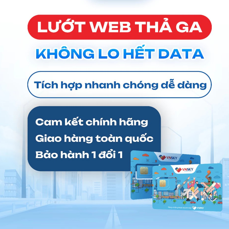 Sim 4G Mobifone Local  Vnsky Tặng 4GB / ngày Và  Vnsky69D Tặng 2GB / ngày ƯU ĐÃI SIM DATA