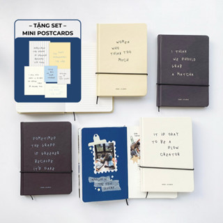  Sổ tay A5 130gsm Crabit sổ ghi chép bìa cứng làm scrapbook bullet journal A Few Notes Collection 