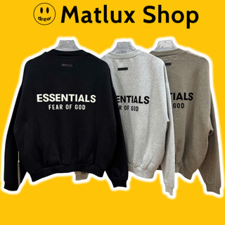   BEST QUALITY  Áo sweater Fear Of God Essentials SS25 Jersey chất liệu nỉ bông cao cấp Áo nỉ FOG 