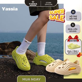   SALE XẢ KHO  Dép Đúc Thời Trang YASSIA ALIEN Chống Trơn Trượt Thoáng Khí Xu Hướng Thời Trang Nam Nữ 
