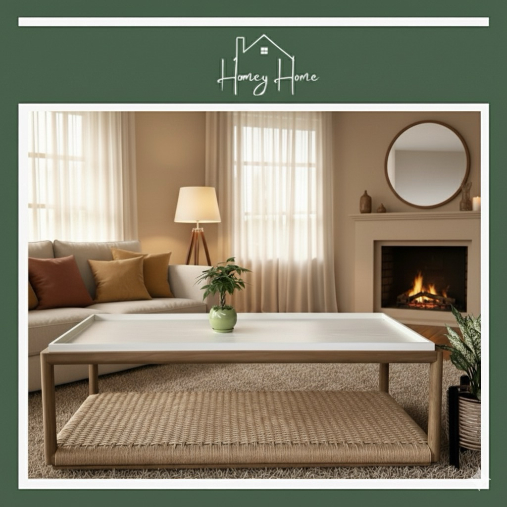 Bàn mây Coffee Table