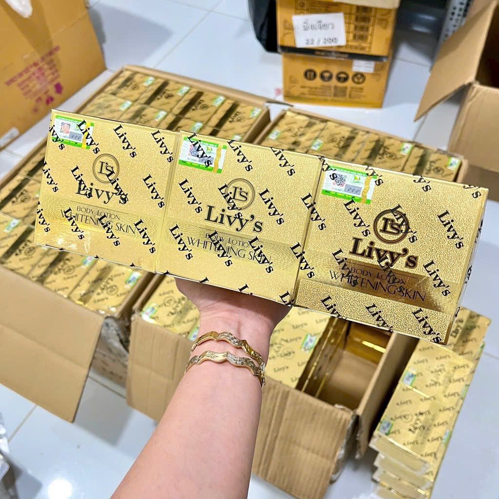 [Chính hãng] Kem body Livy's vàng 250gr