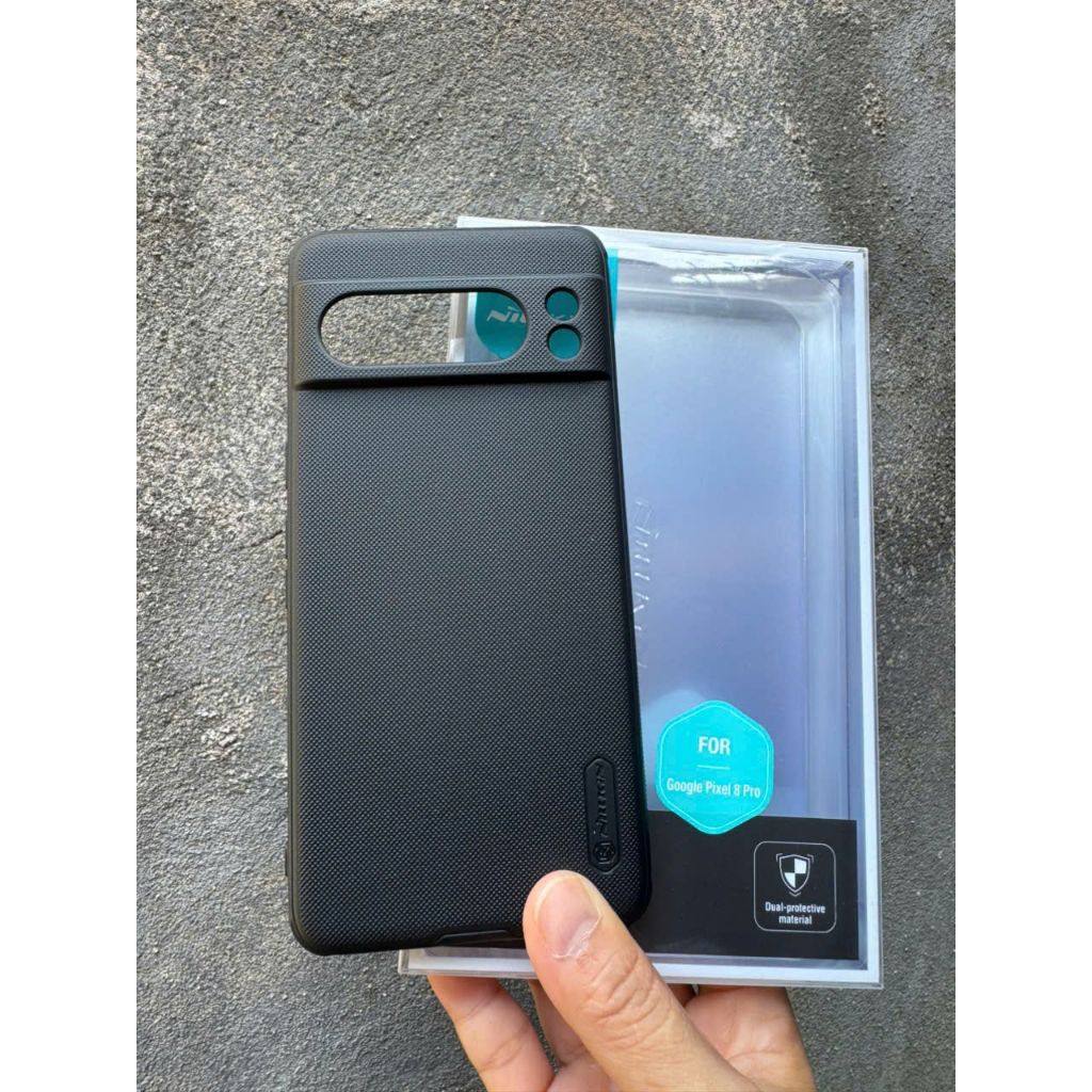Ốp lưng Nillkin cho Google Pixel 8/Pixel 8 pro Ốp lưng nhựa sần chống bám vân tay siêu đẹp