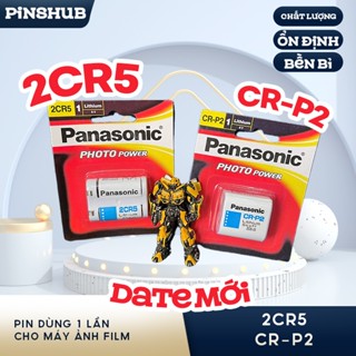 Pin 2CR5 CRP2 6V STEEDFU/PANASONlC [Hỏa Tốc HCM] Pin DÙNG 1 LẦMáy Ảnh Film Canon EOS, Nikon, Pentax - Date Mới