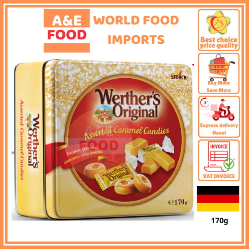 Hộp quà kẹo Werther's Original Assorted Caramel Candies 170g