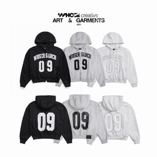  ARCH HOODIE ZIP - Áo khoác thêu nổi 2 da Whose Studio 