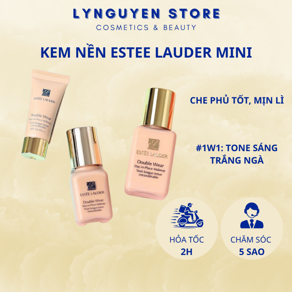 MINI 7ML UNBOX - Kem nền Es/tee DW Stay-in-Place SPF 10/PA ++ LyNguyen.Store