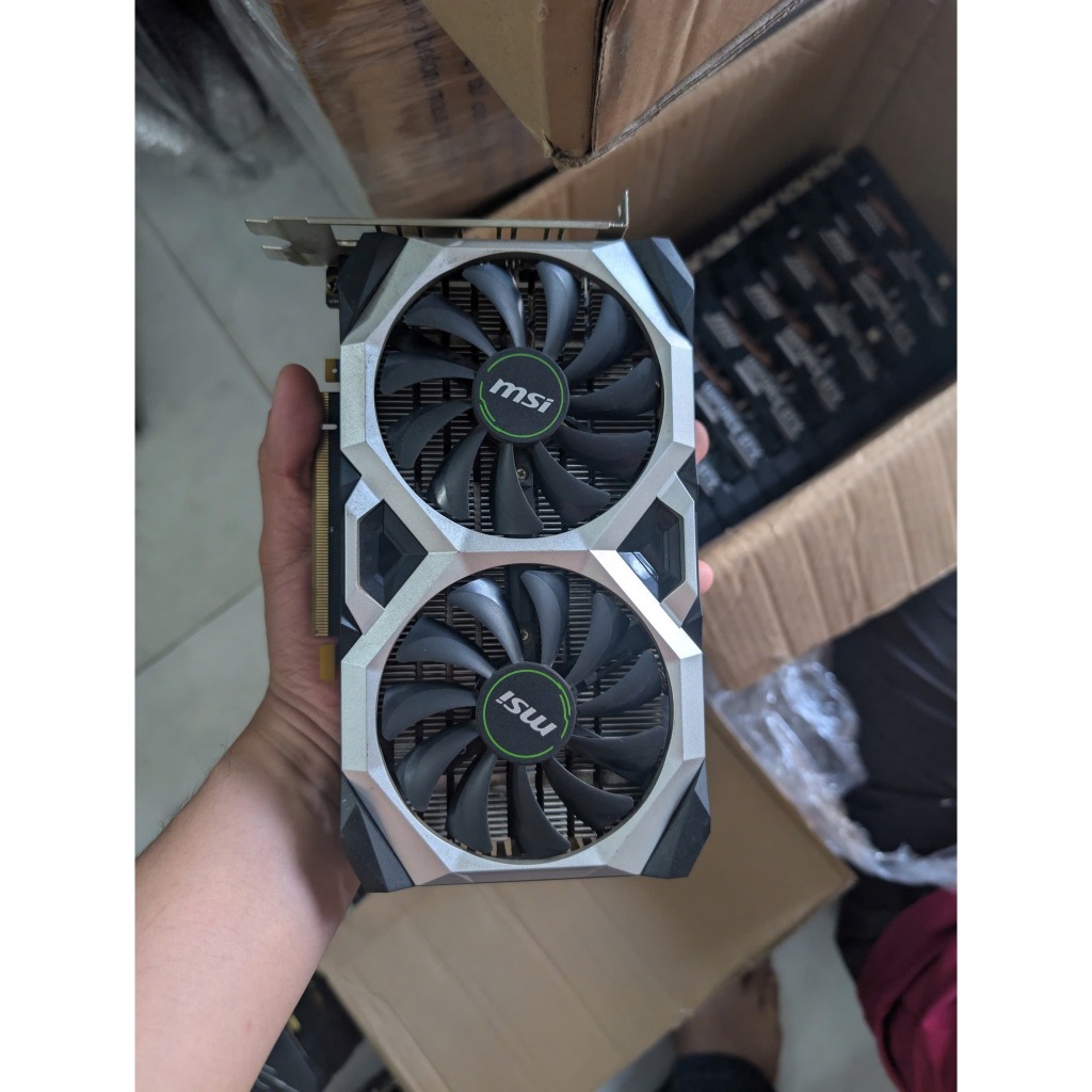 CARD MÀN HÌNH GTX 1650 4GB KHÔNG NGUỒN PHỤ