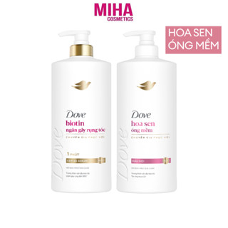  Dầu Gội Hoặc Dầu Xả Hoa Sen Nhật Bản Óng Mềm Tự Nhiên DOVE Nourishing Secrets 