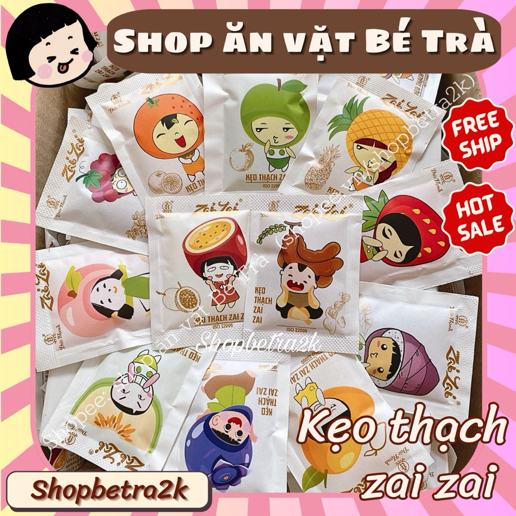 Thạch Zai Zai Đức Hạnh hàng chuẩn c.ty [Sỉ thùng 5kg]