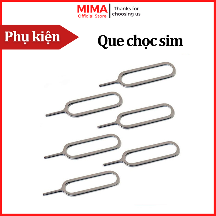 Que Chọc sim điện thoại, que lấy sim