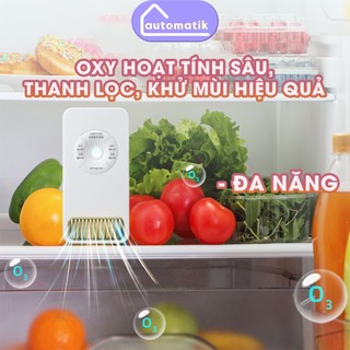 Máy Khử Khuẩn Mùi Phòng Ngủ Automatik Đa Năng Quần Áo Xe Ô Tô Nhà Vệ Sinh Giày Oxy Hoá Hoạt Tính 700 Vi Khuẩn