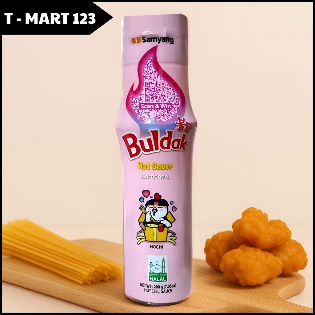Sốt Gà Cay Samyang, Sốt Gà Cay Hàn Quốc Vị Phô Mai 200g ( chai hồng )