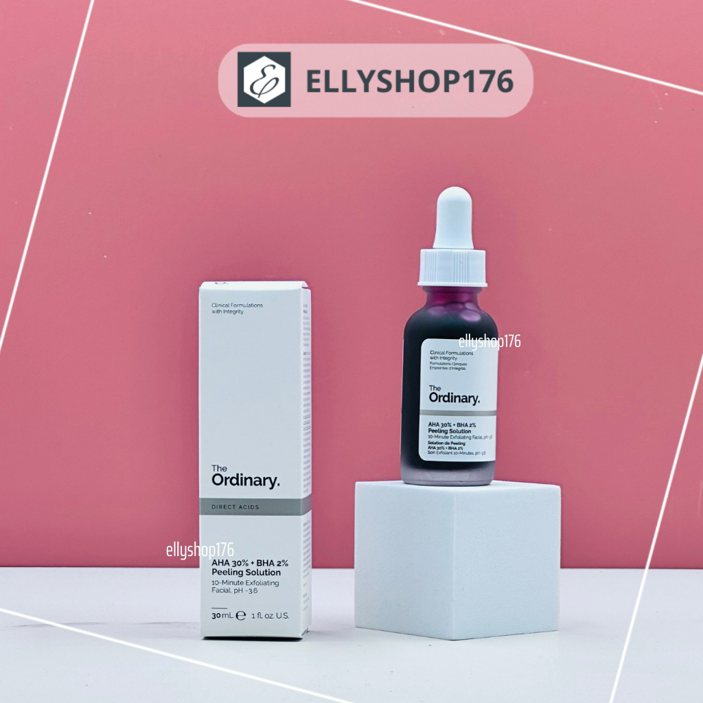 Tinh chất The Ordinary AHA 30% + BHA 2% Peeling Solution 30ml - Ellyshop176