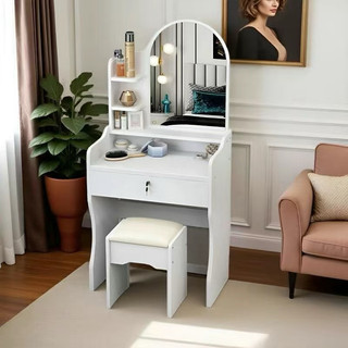 Bàn trang điểm mini tặng kèm ghế