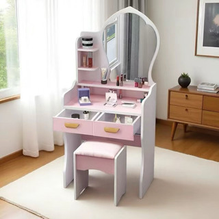 Bàn trang điểm mini tặng kèm ghế