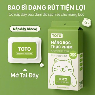 Túi màng bọc thực phẩm chất liệu PE treo tường dạng rút, tiện lợi, có chun co dãn siêu dai