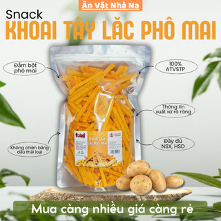  Khoai Tây Lắc Phô Mai Túi 500Gram 1Kg Snack Ăn Vặt 