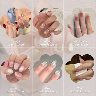 Hely.nailbox - Nailbox mắt mèo hồng thạch trong basic bling bling