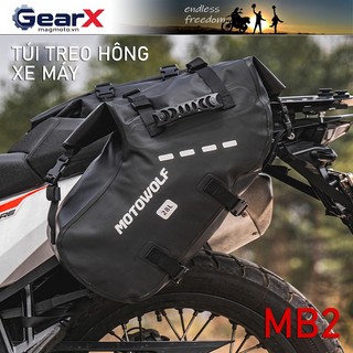 Túi treo hông xe máy chống nước MB2 thương hiệu Motowolf (1 Đôi)