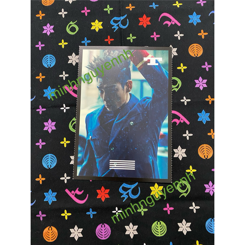 BIGBANG official VIP Fan Club goods Nhật card MADE có in chữ ký