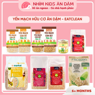 [Date T11/2026] Yến Mạch Hữu Cơ Cho Bé Ăn Dặm, Làm Bánh, Bữa Phụ, Nấu Sữa Hạt, EatClean.